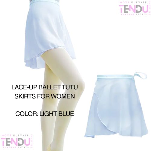 Lace-Up Ballet Dance Skirt for Women