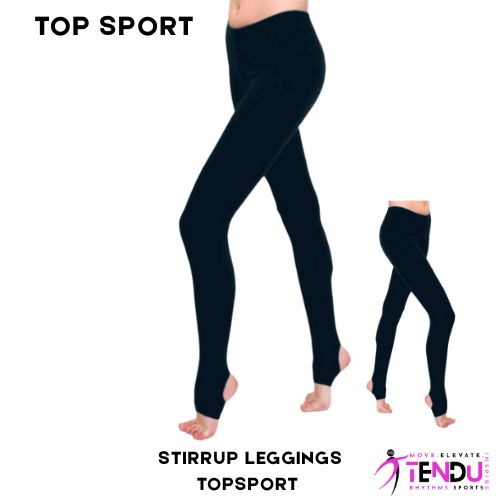 TOPSPORT |  Stirrup Leggings Black