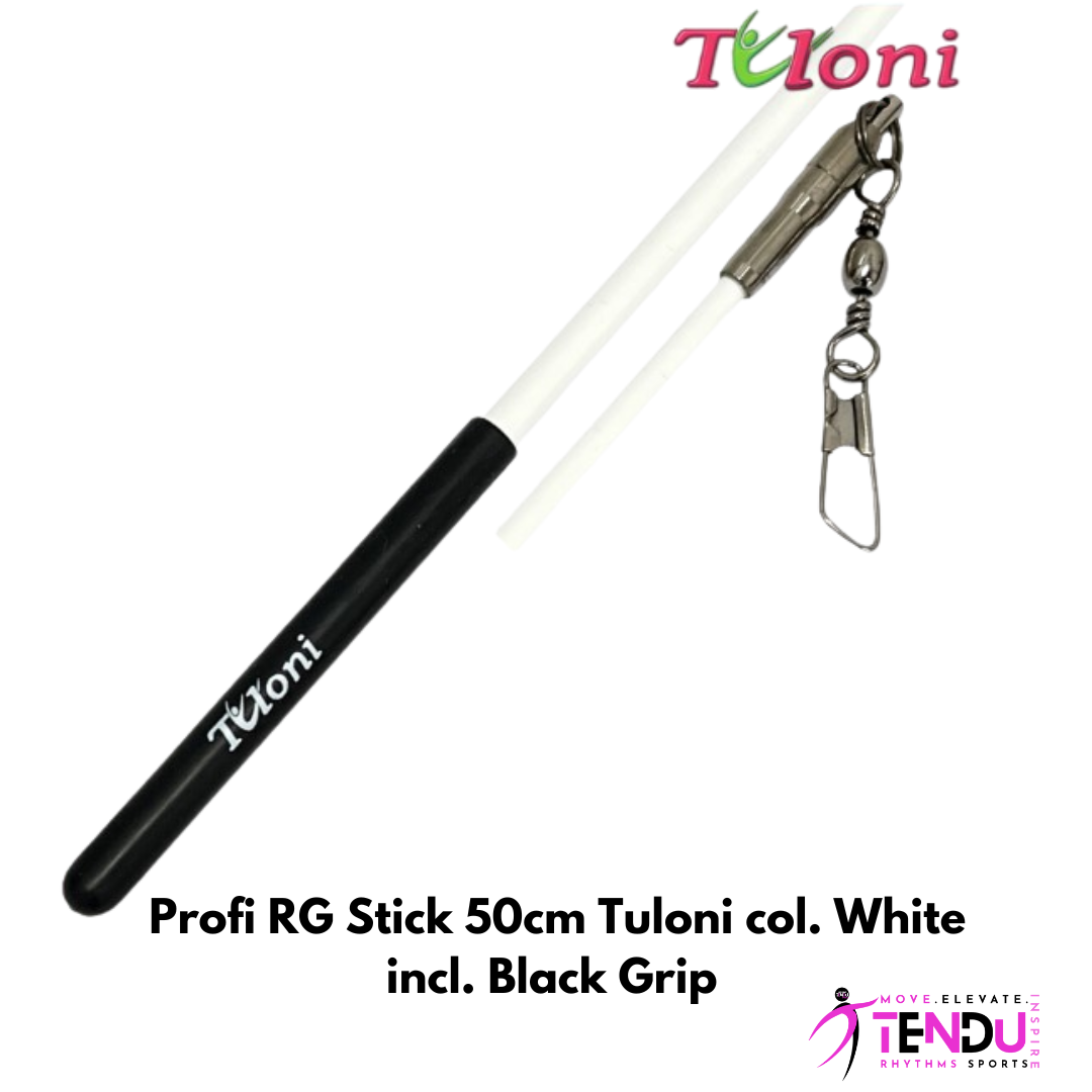 TULONI | Profi RG Stick Tuloni col. White incl. Black Grip