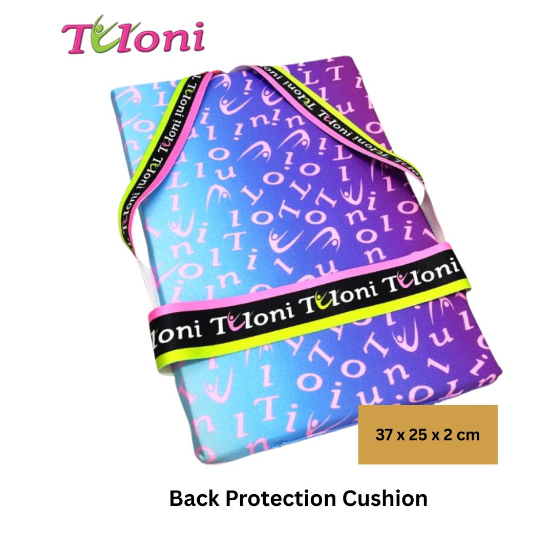 TULONI| Back Protection Cushion Tuloni mod. ZOE col. Pink x Violet x Lt Blue