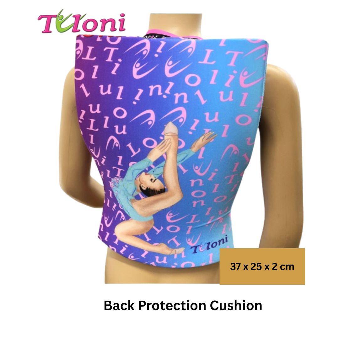 TULONI| Back Protection Cushion Tuloni mod. ZOE col. Pink x Violet x Lt Blue