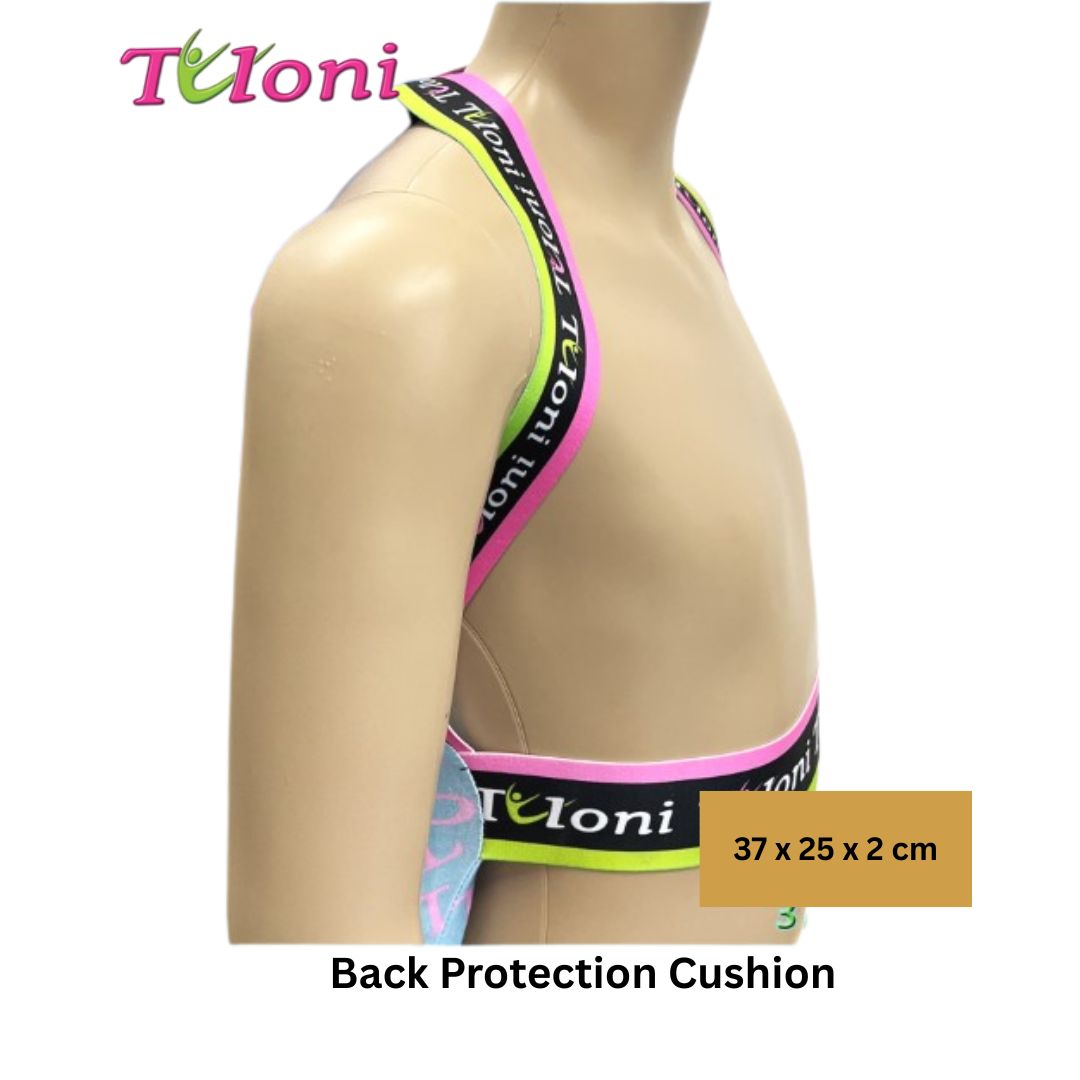 TULONI| Back Protection Cushion Tuloni mod. ZOE col. Pink x Violet x Lt Blue