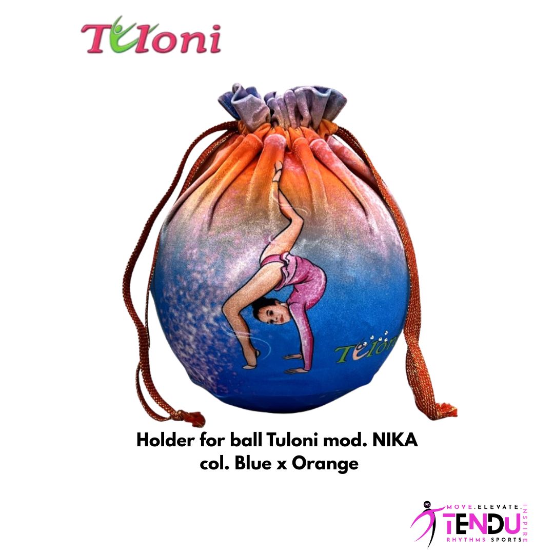 TULONI | Holder for ball Tuloni mod. NIKA- BLUE x ORANGE