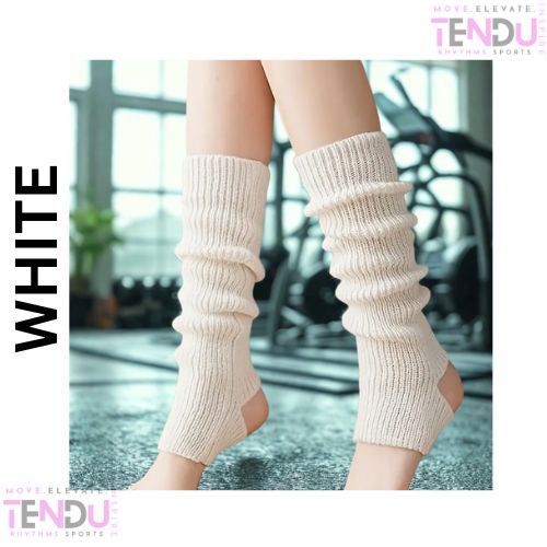 Knitted Leg Warmers for Ballet & Gymnastics