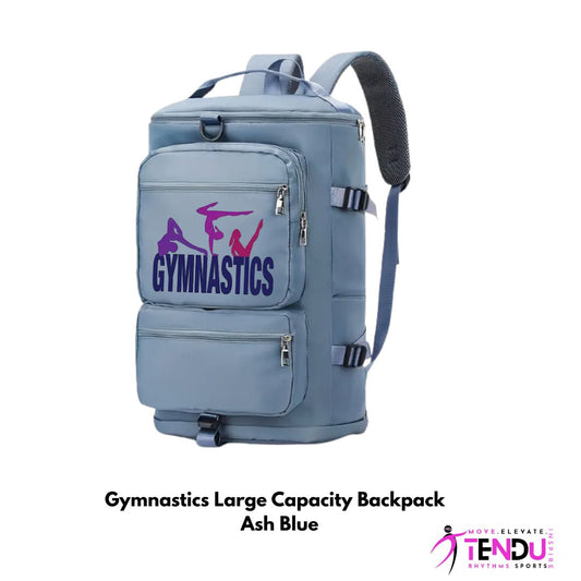 TENDU | Gymnastics Large Capacity Backpack -  Ash Blue