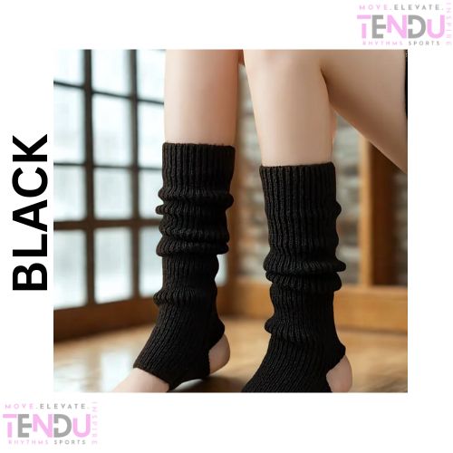 Knitted Leg Warmers for Ballet & Gymnastics