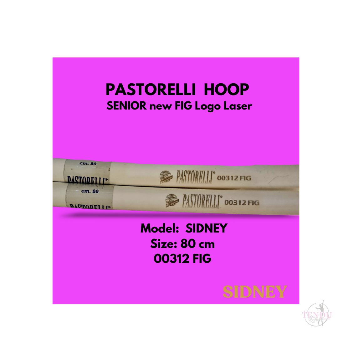 PASTORELLI | Hoop Pastorelli Sidney 80 cm Laser FIG Senior (HO-P80-LS-SW)
