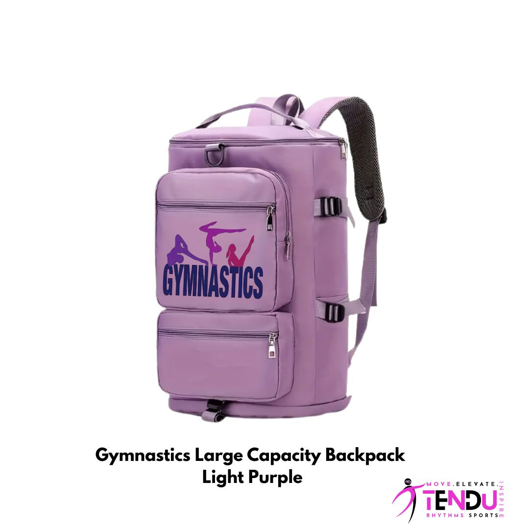 TENDU | Gymnastics Large Capacity Backpack - Light Purple