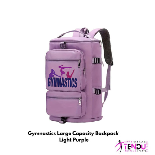 TENDU | Gymnastics Large Capacity Backpack -  Light Purple