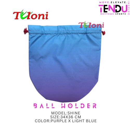 TULONI | Holder for ball Tuloni mod. Shine-PURPLE x LIGHT BLUE