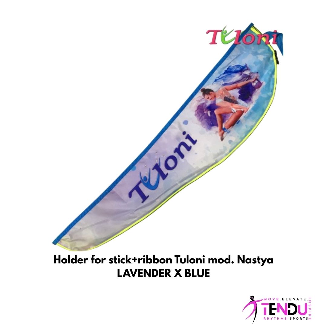 TULONI | Holder for stick+ribbon Tuloni mod. Nastya -LAVENDER x SKY BLUE