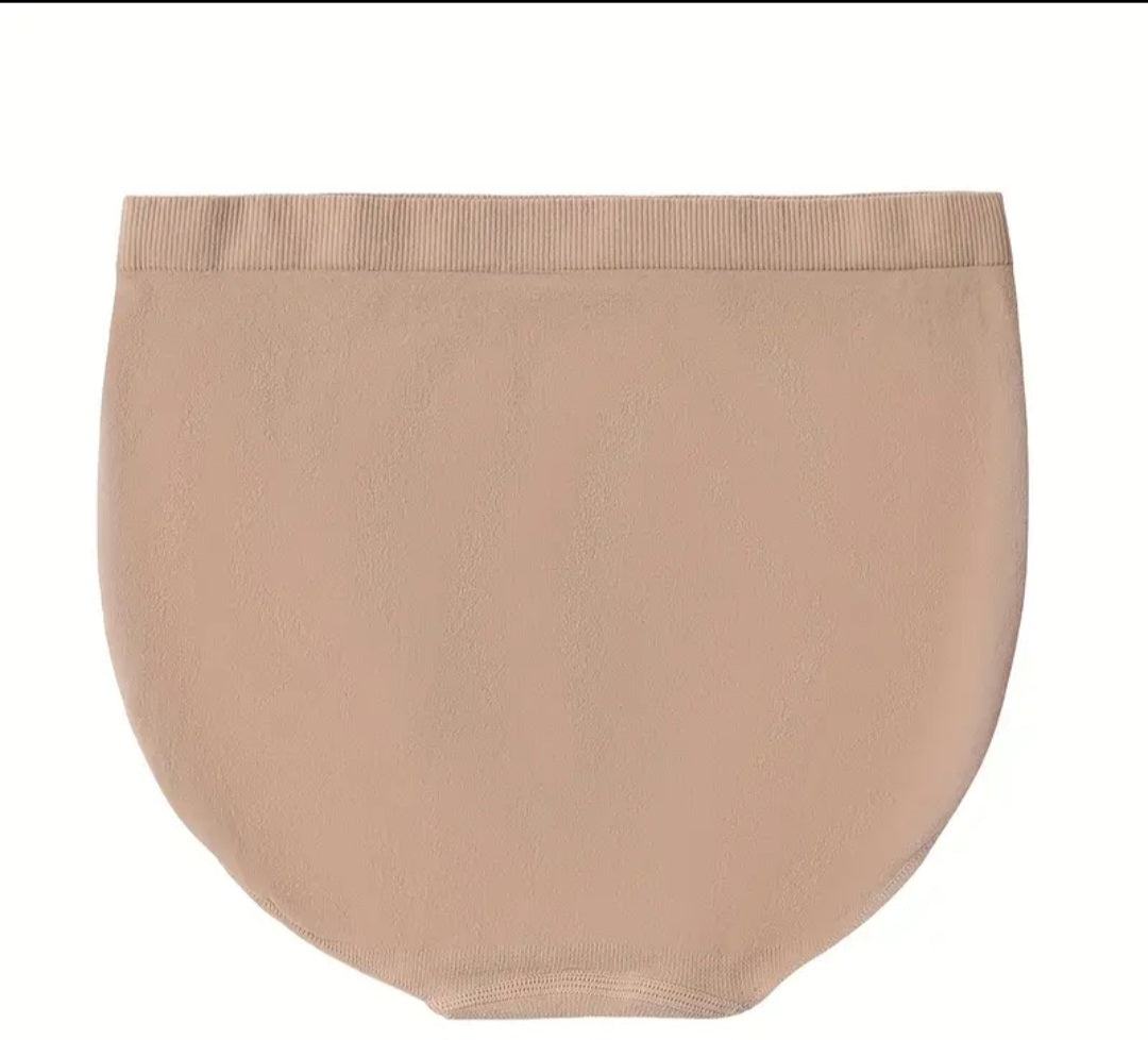 Undergarment High-Cut Underpants - Nude