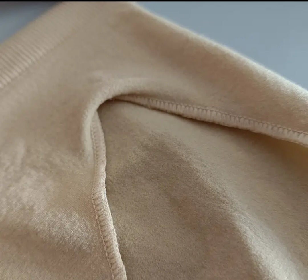 Undergarment High-Cut Underpants - Nude