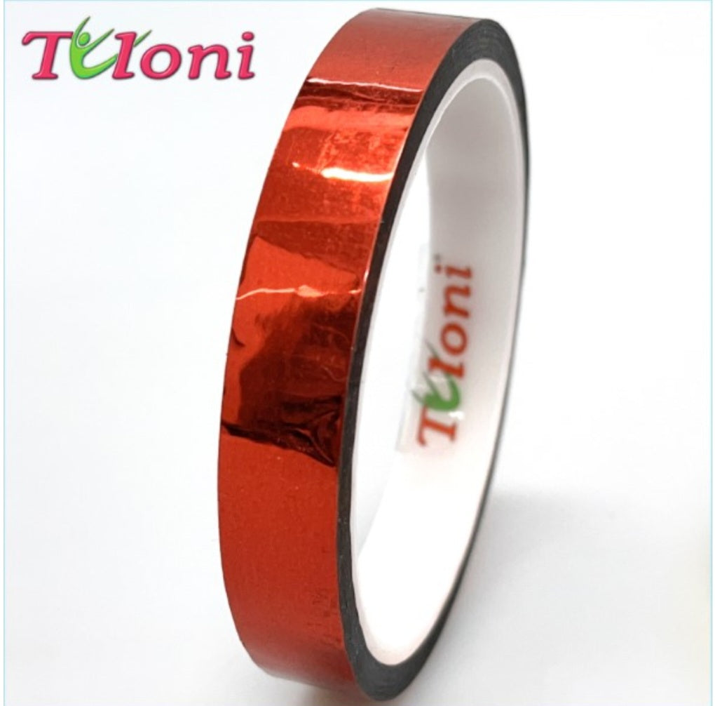 TULONI | Decorative Tape Tuloni 1,5cm x 30m mod. Metallic