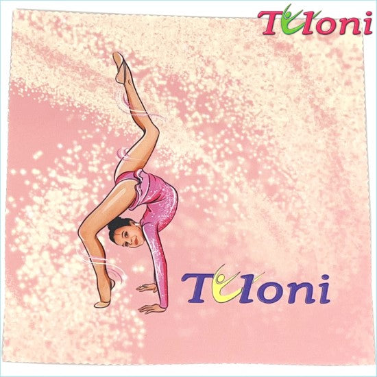 TULONI | Towel for a ball Tuloni mod. Nika -PEACH X YELLOW