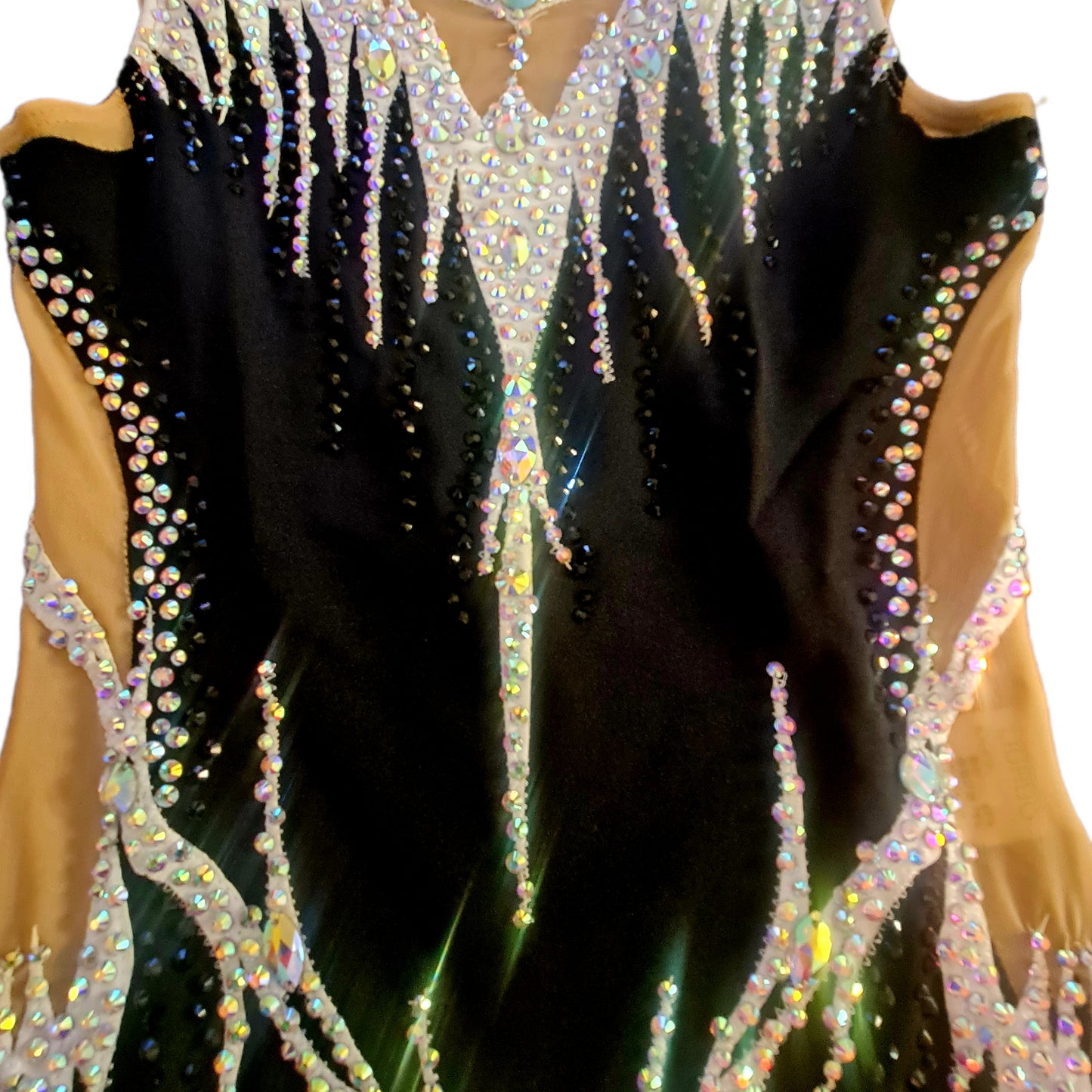 Black Ice Rhythmic Gymnastics Leotard