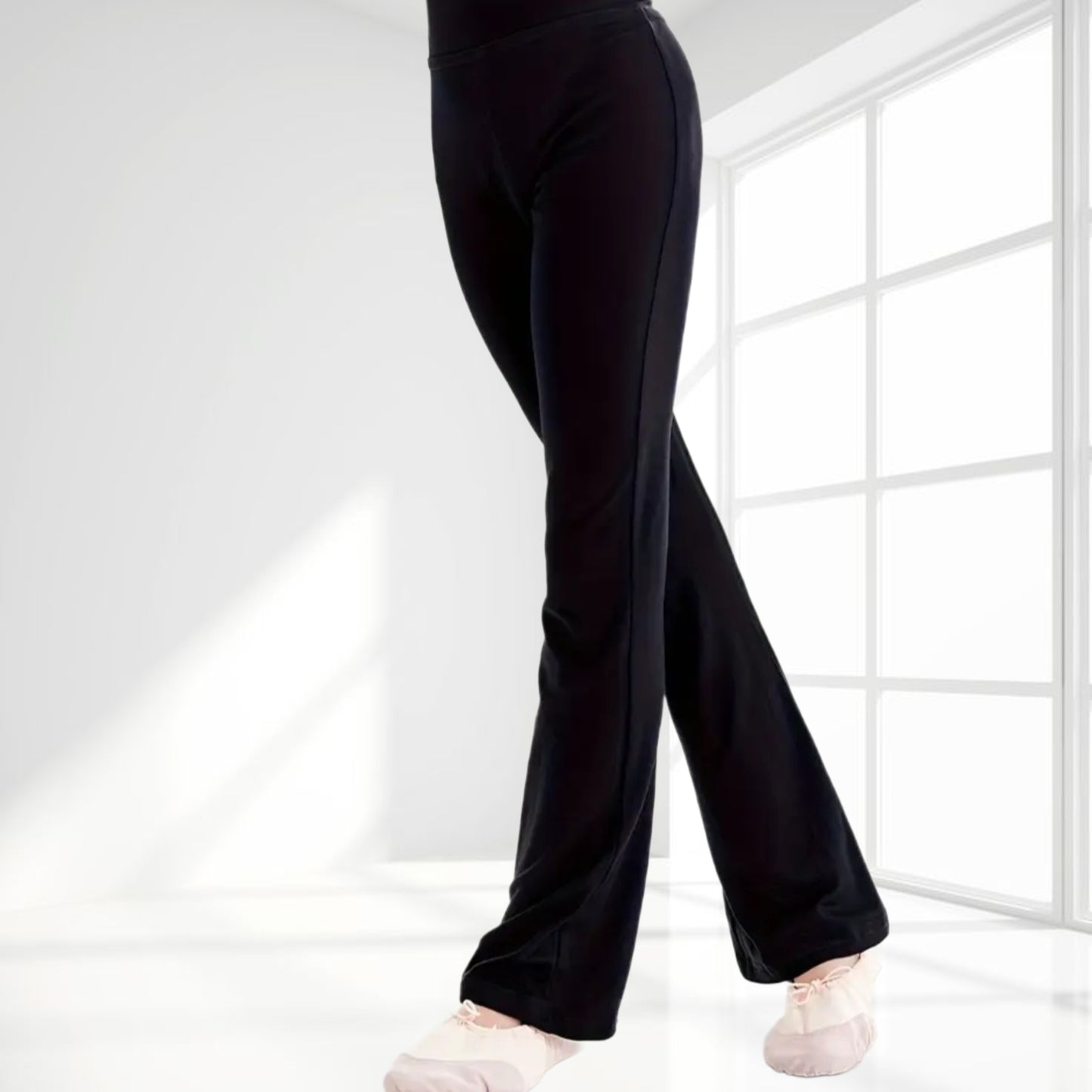 Ballet Flared Pants - Black