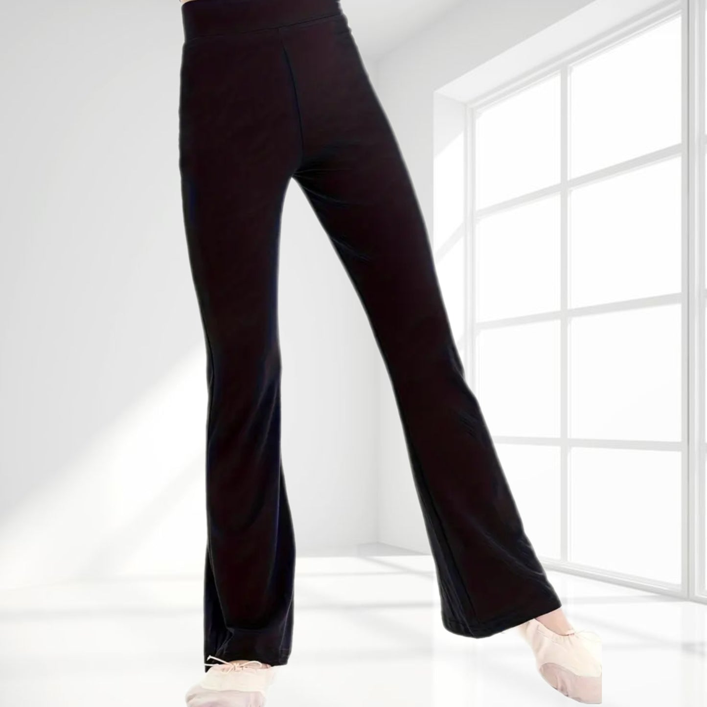 Ballet Flared Pants - Black