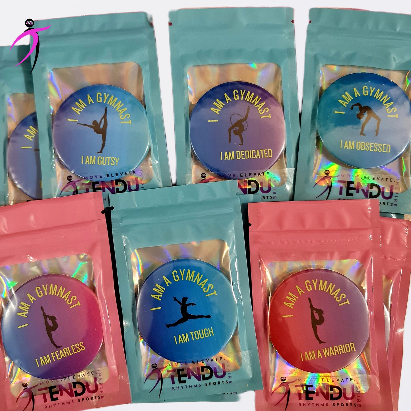 TENDU RHYTHMS | Gymnastics Badges