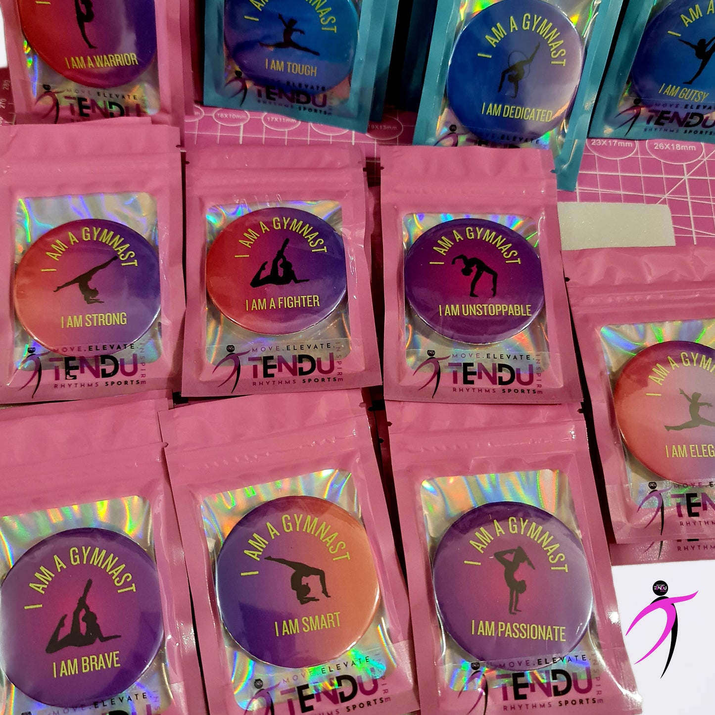 TENDU RHYTHMS | Gymnastics Badges