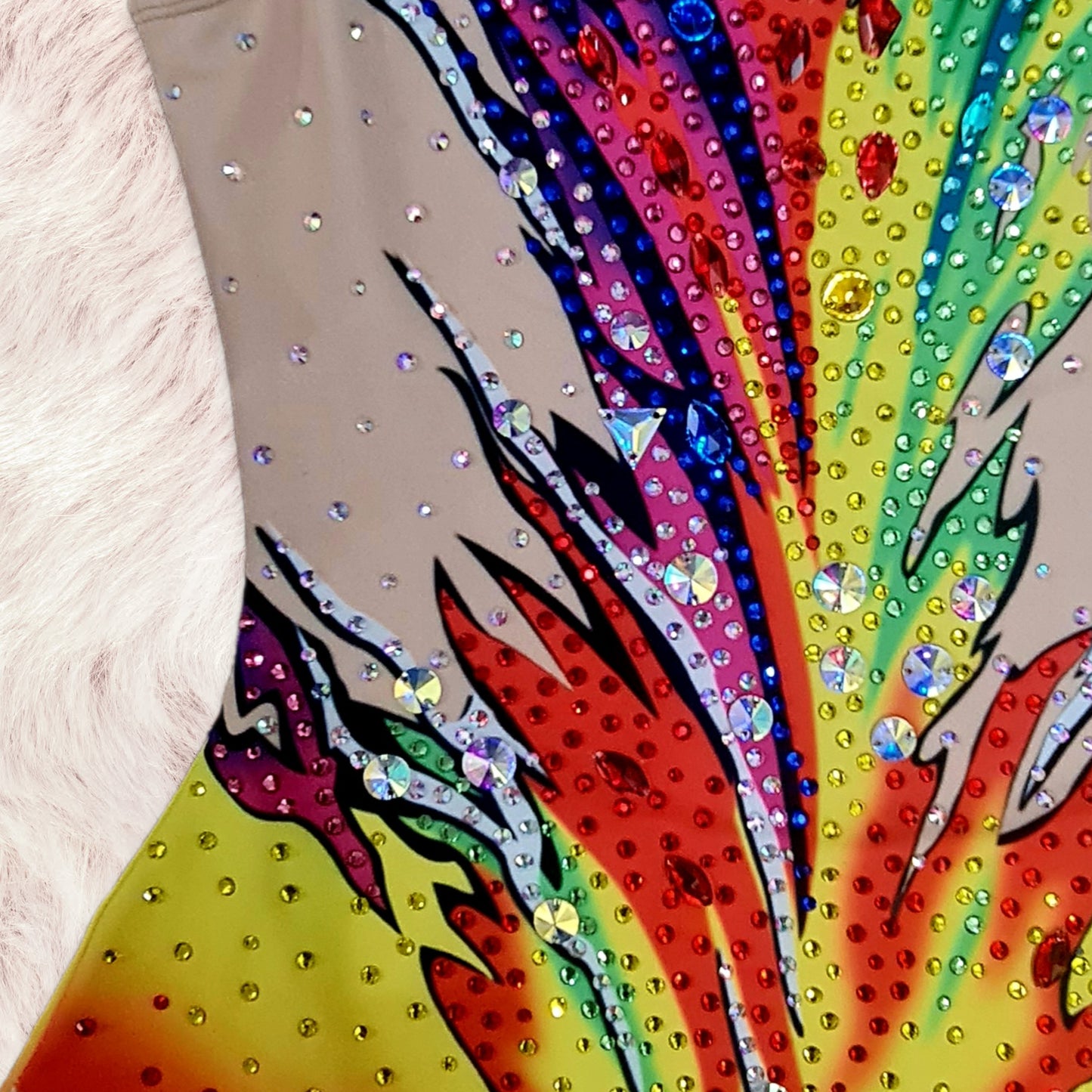 Phoenix Flame Rhythmic Gymnastics Leotard