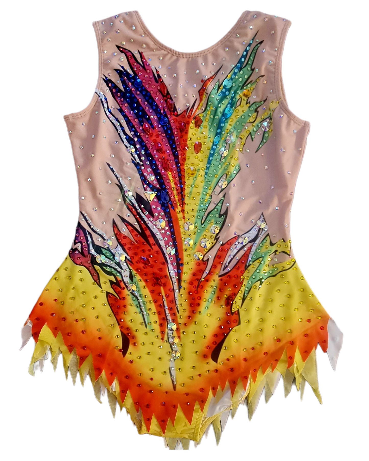 Phoenix Flame Rhythmic Gymnastics Leotard