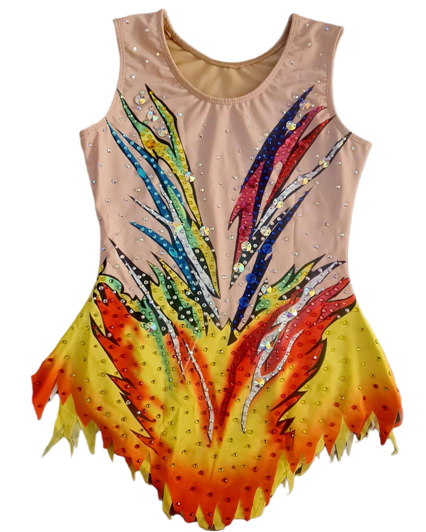 Phoenix Flame Rhythmic Gymnastics Leotard