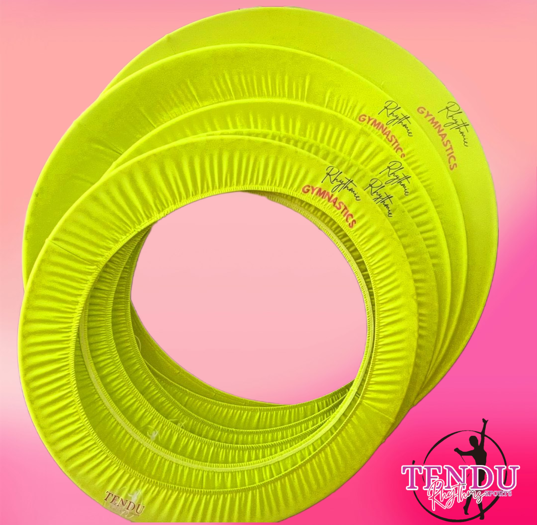 TENDU|Stretchy Hoop Cover-Neon Yellow