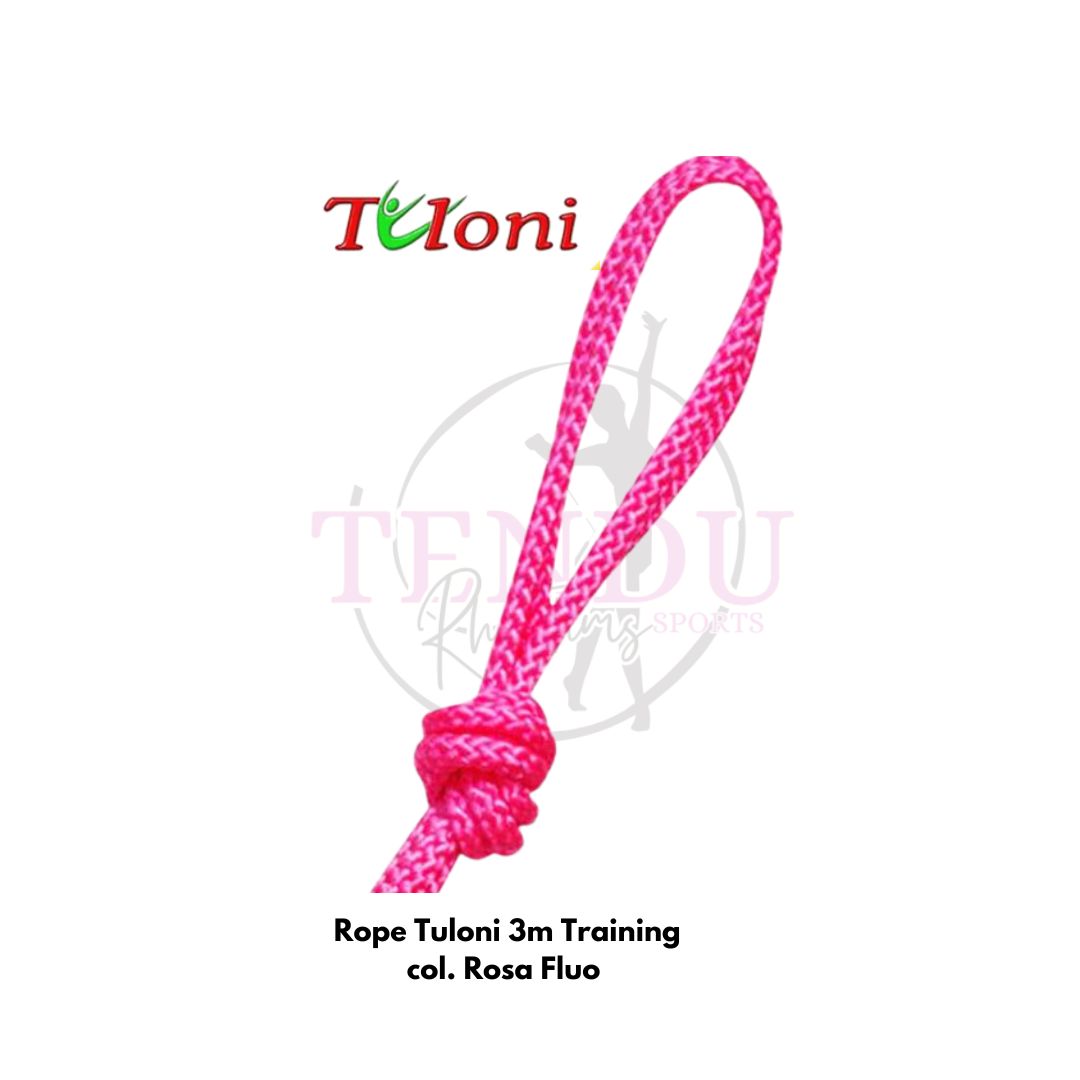 TULONI | ITALIA Rope 3m Training col. Pink Fluo (RO-TI3.PF)