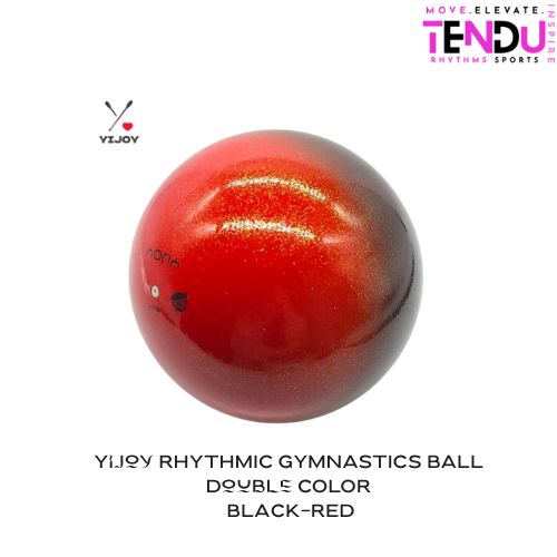 YIJOY| Ball mod. Double 17.0 cm  col. Black-Red