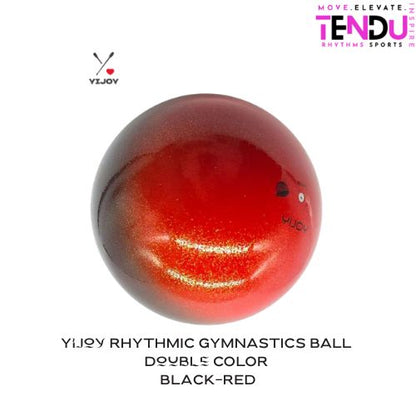 YIJOY| Ball mod. Double 17.0 cm  col. Black-Red
