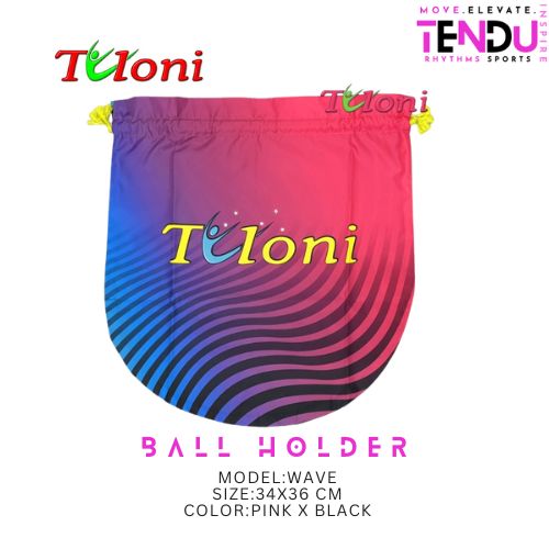 TULONI |  Holder for ball Tuloni mod. Wave-PINK x BLACK