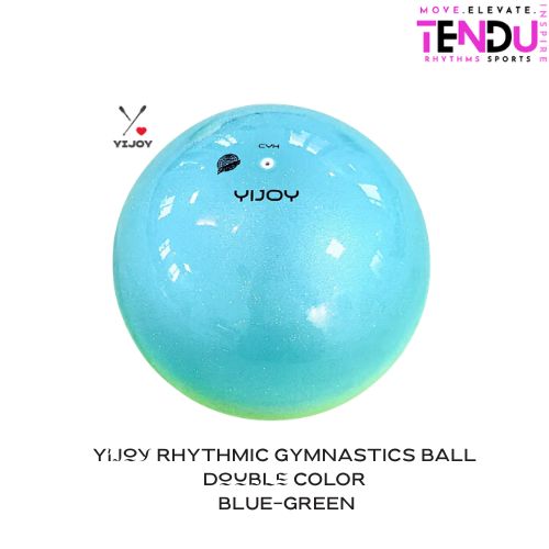 YIJOY| Ball mod. Double 17.0 cm  col. Blue-Green