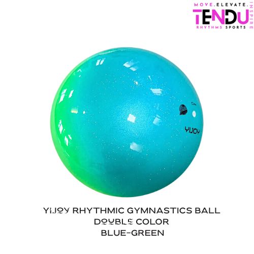 YIJOY| Ball mod. Double 18.5 cm  FIG col. Blue-Green
