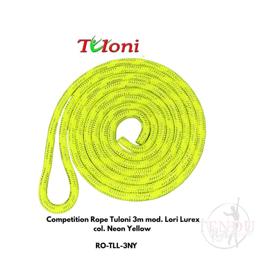TULONI |   Competition Rope Tuloni 3m mod. Lori Lurex