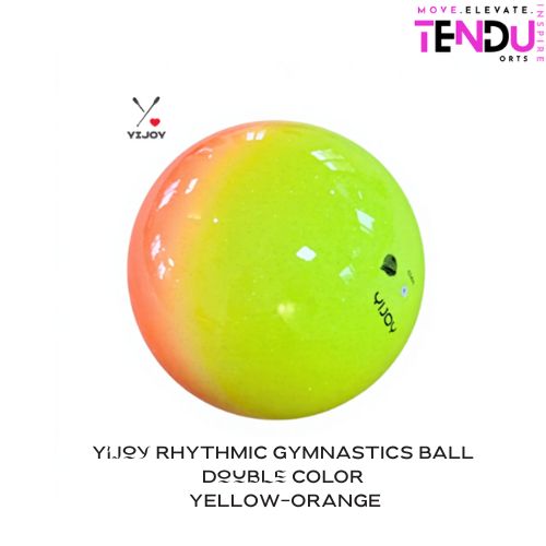 YIJOY| Ball mod. Double 17.0 cm  col. Yellow-Orange