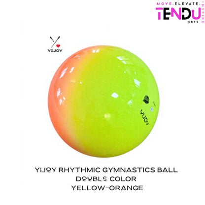 YIJOY| Ball mod. Double 17.0 cm  col. Yellow-Orange