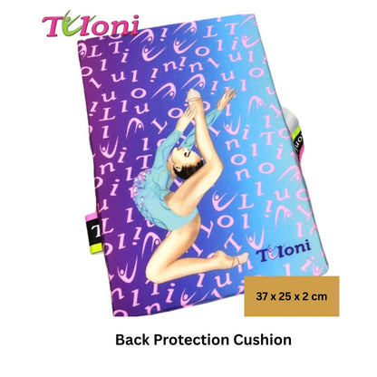 TULONI|   Back Protection Cushion Tuloni mod. ZOE col. Pink x Violet x Lt Blue