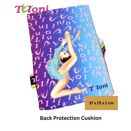 TULONI|   Back Protection Cushion Tuloni mod. ZOE col. Pink x Violet x Lt Blue