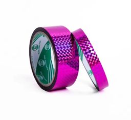 1 Roll Adhesive Laser Glitter Tape - for Hoops and Clubs (RGA-GT10-50M)