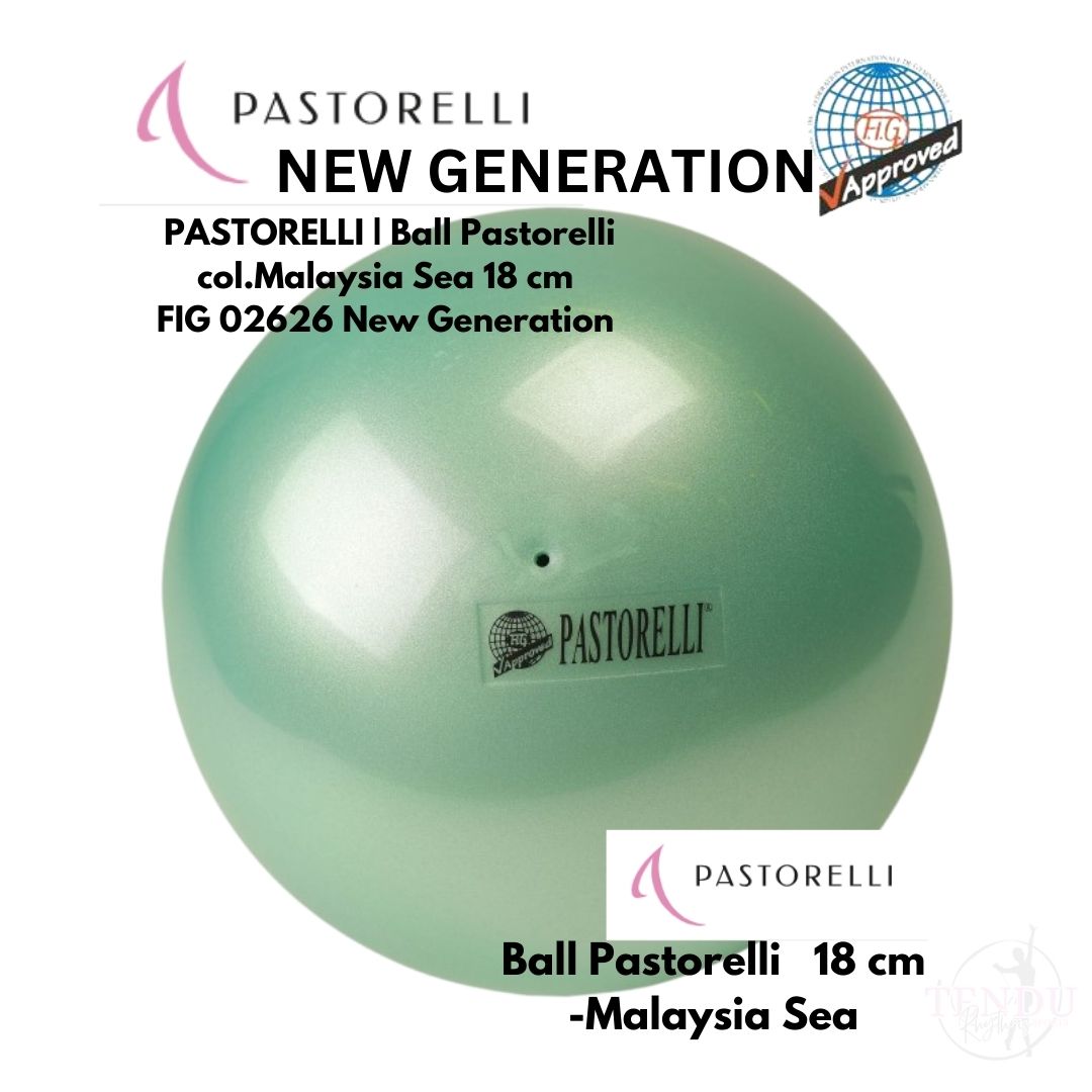 PASTORELLI | Ball Pastorelli col.Malaysia Sea 18 cm FIG 02626 New Generation (BA-P18-NGM)