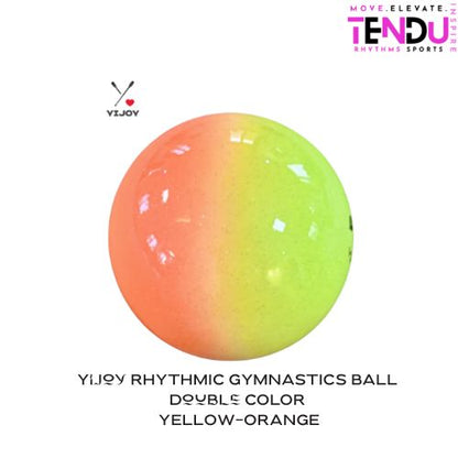 YIJOY| Ball mod. Double 17.0 cm  col. Yellow-Orange