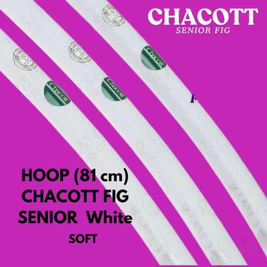 CHACOTT |   Hoop Chacott 81cm Soft col. White FIG Senior  (HO-C81-SW)