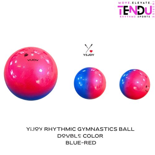 YIJOY| Ball mod. Double 18.5 cm  FIG col. Blue-Red