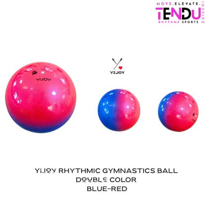 YIJOY| Ball mod. Double 18.5 cm  FIG col. Blue-Red