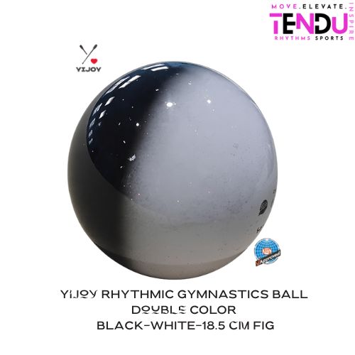YIJOY| Ball mod. Double 18.5 cm  FIG col. Black-White