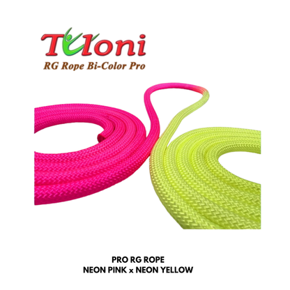TULONI |  Rope Tuloni PRO Bi-col. Neon Pink - Neon Yellow