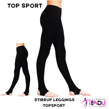 TOPSPORT |  Stirrup Leggings Black
