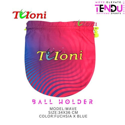 TULONI |  Holder for ball Tuloni mod. Wave-FUCHSIA x BLUE