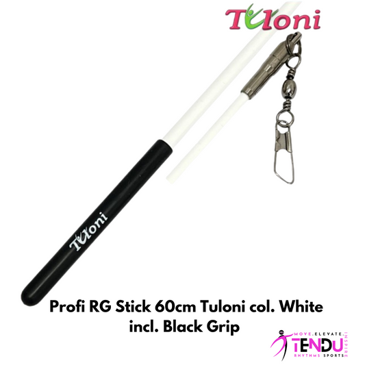 TULONI |  White Rotator RG Stick Tuloni col. White incl. Black Grip -60cm